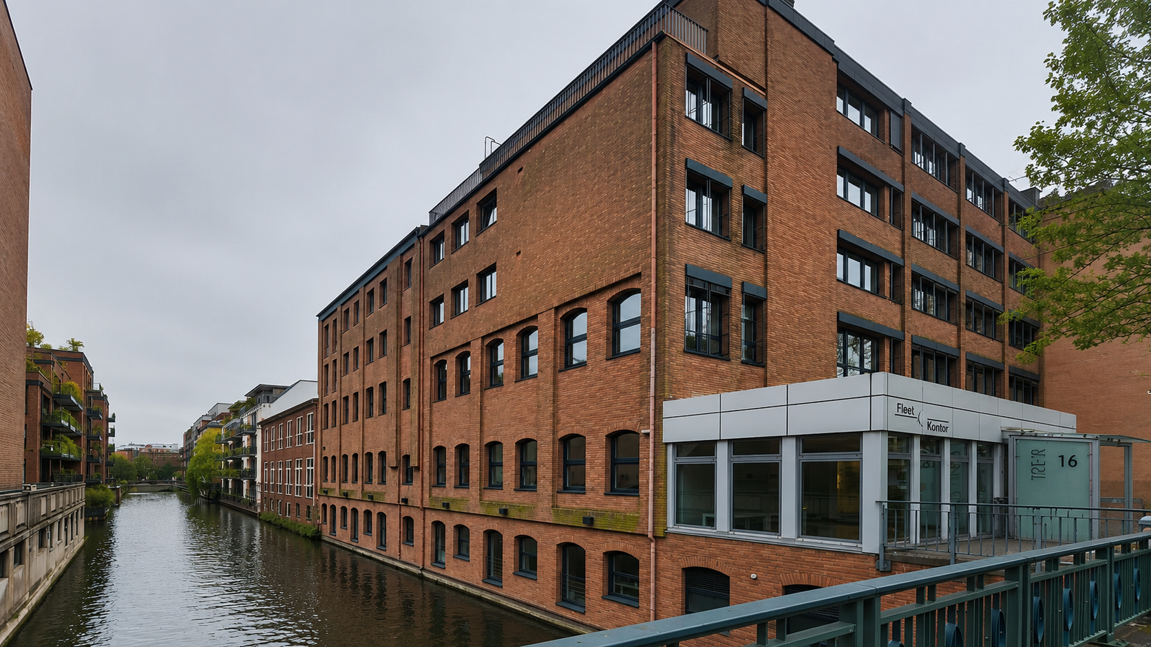 Das Fleet Kontor Gebäude Am Fleet 16 in Hamburg-Uhlenhorst